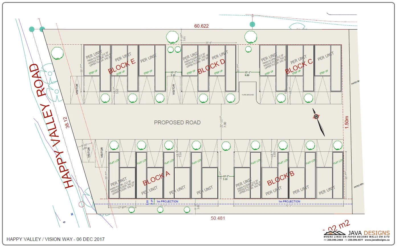 Proposed layout