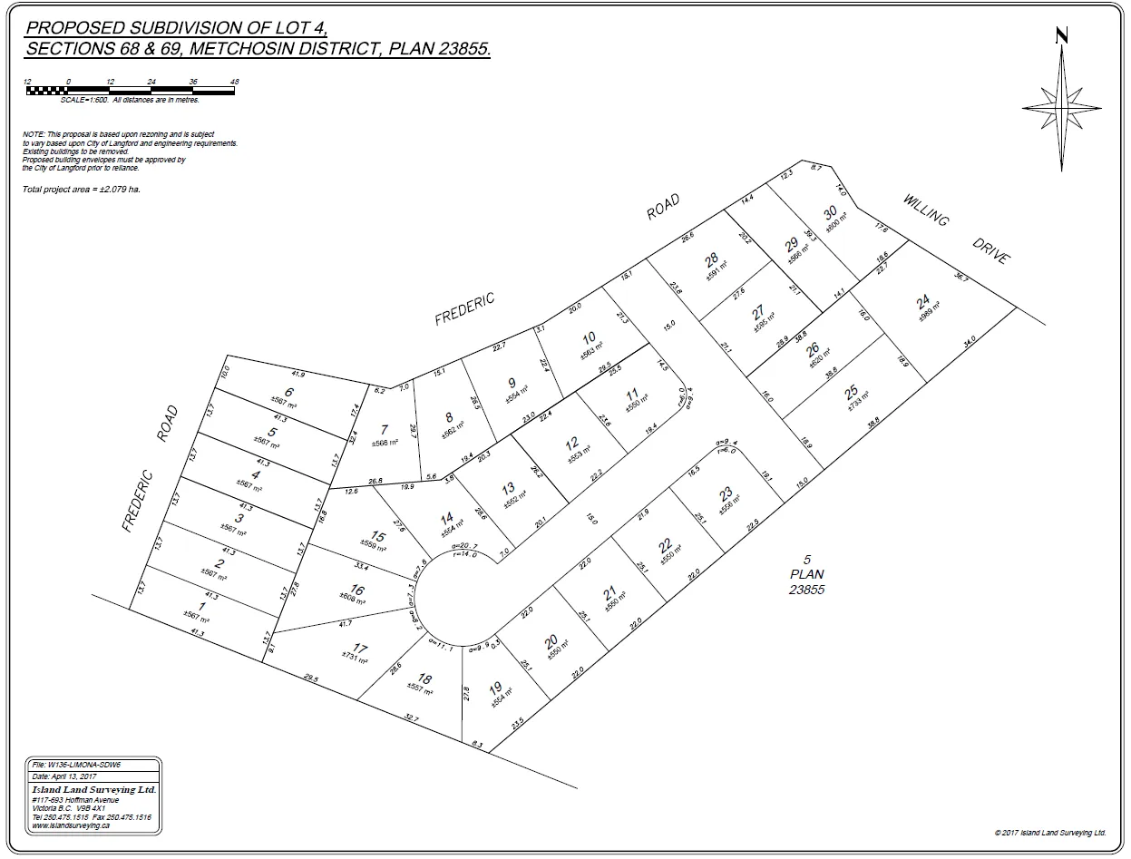 Proposed layout