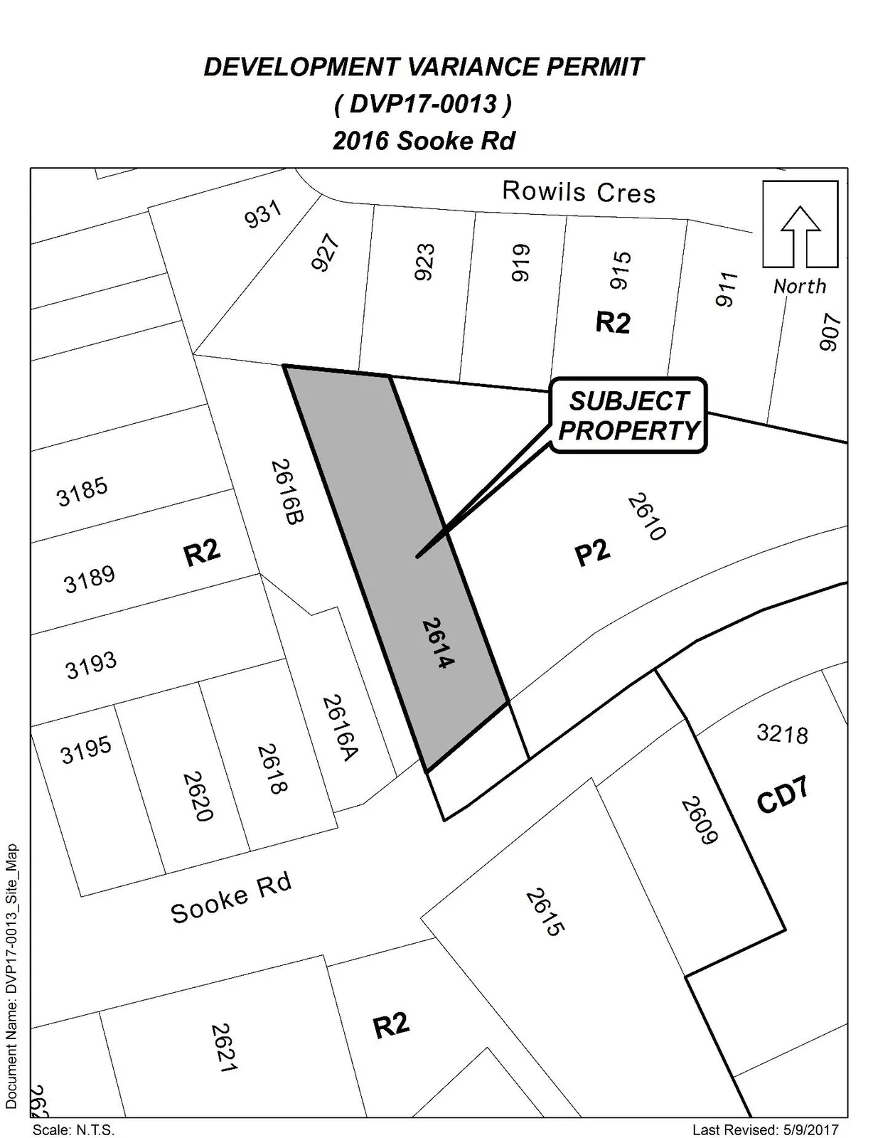 Appendix A – site plan