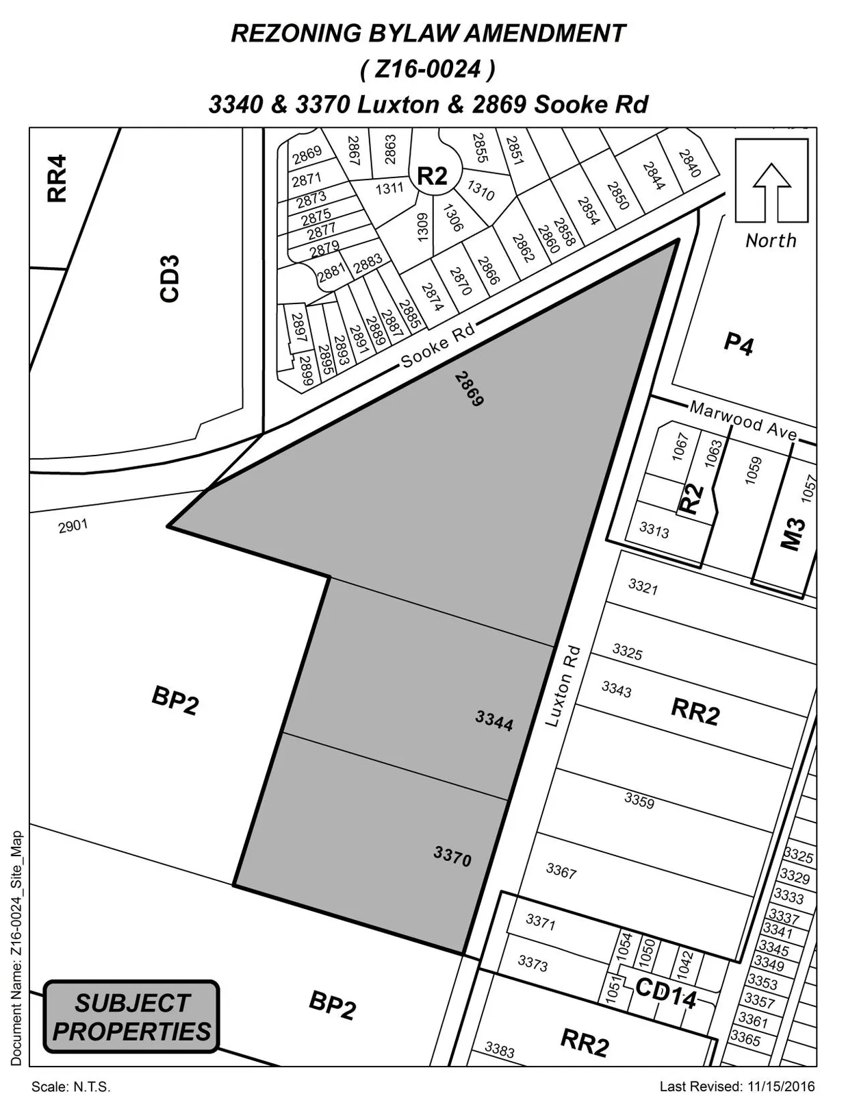 Notice of Public Hearing (Bylaw No. 1670) — City notice layout