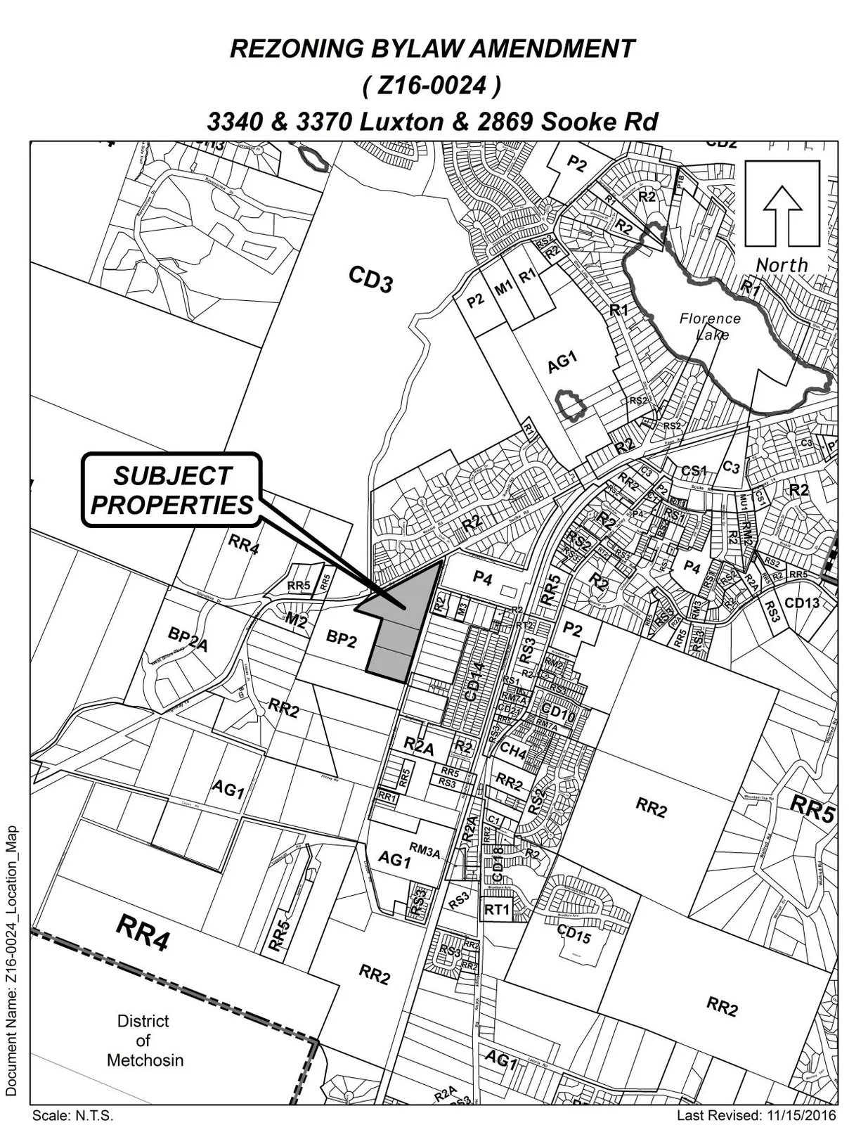 Figure 2 — BC Transit stops close to subject sites