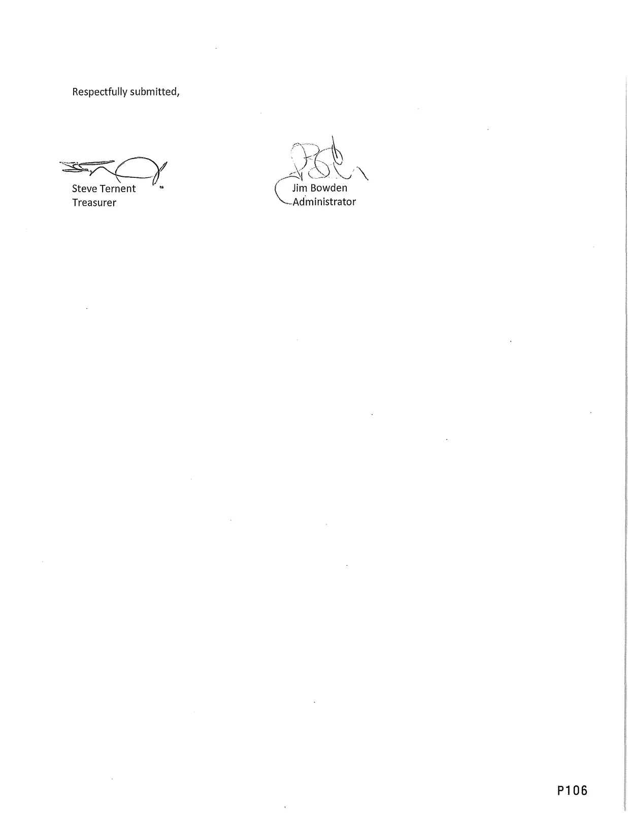 Staff report sign-off block
