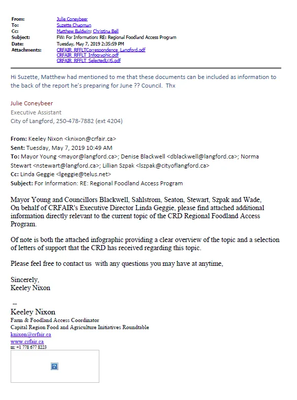 CRD Regional Foodland Access Program — page 23 of 37 (scanned document page)