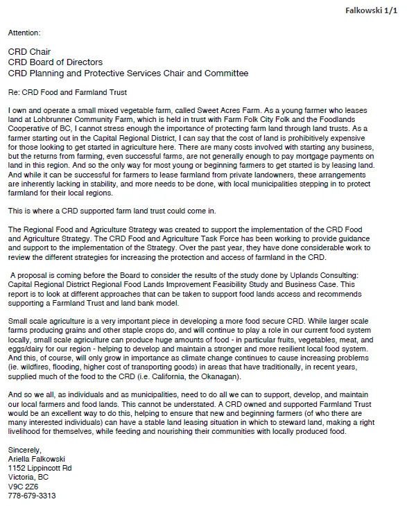 CRD Regional Foodland Access Program — page 25 of 37 (scanned document page)