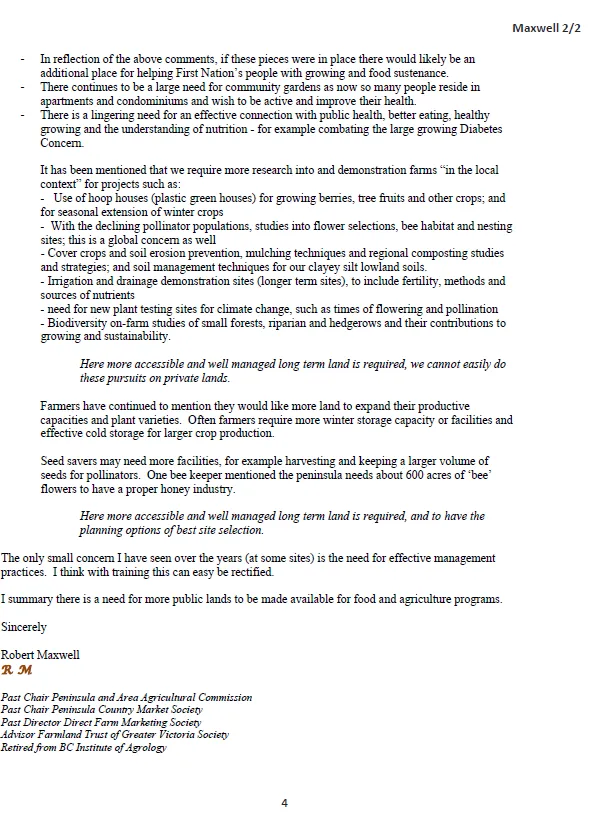CRD Regional Foodland Access Program — page 28 of 37 (scanned document page)