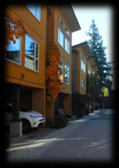 Rear access residential parking