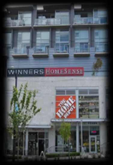 Multi-storey big box commercial