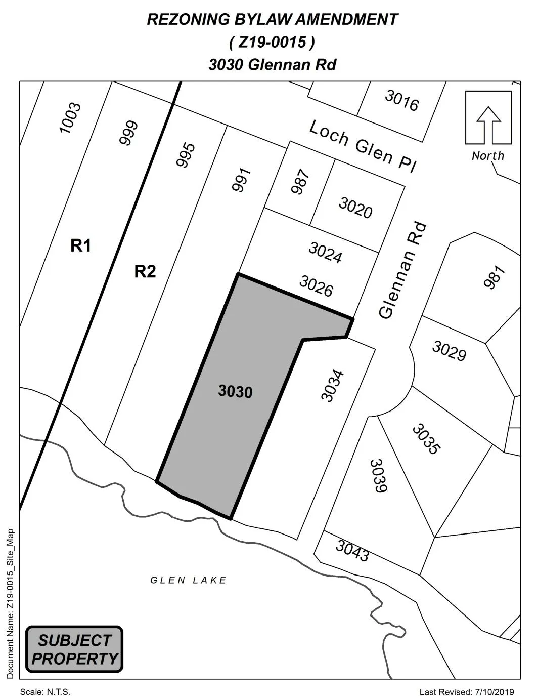 Subject Site Location map