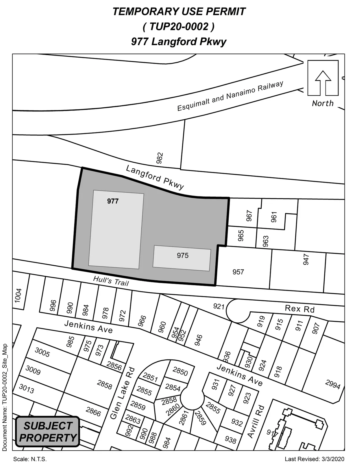 Scan of Notice of Intention to Consider Issuance of a Temporary Use Permit