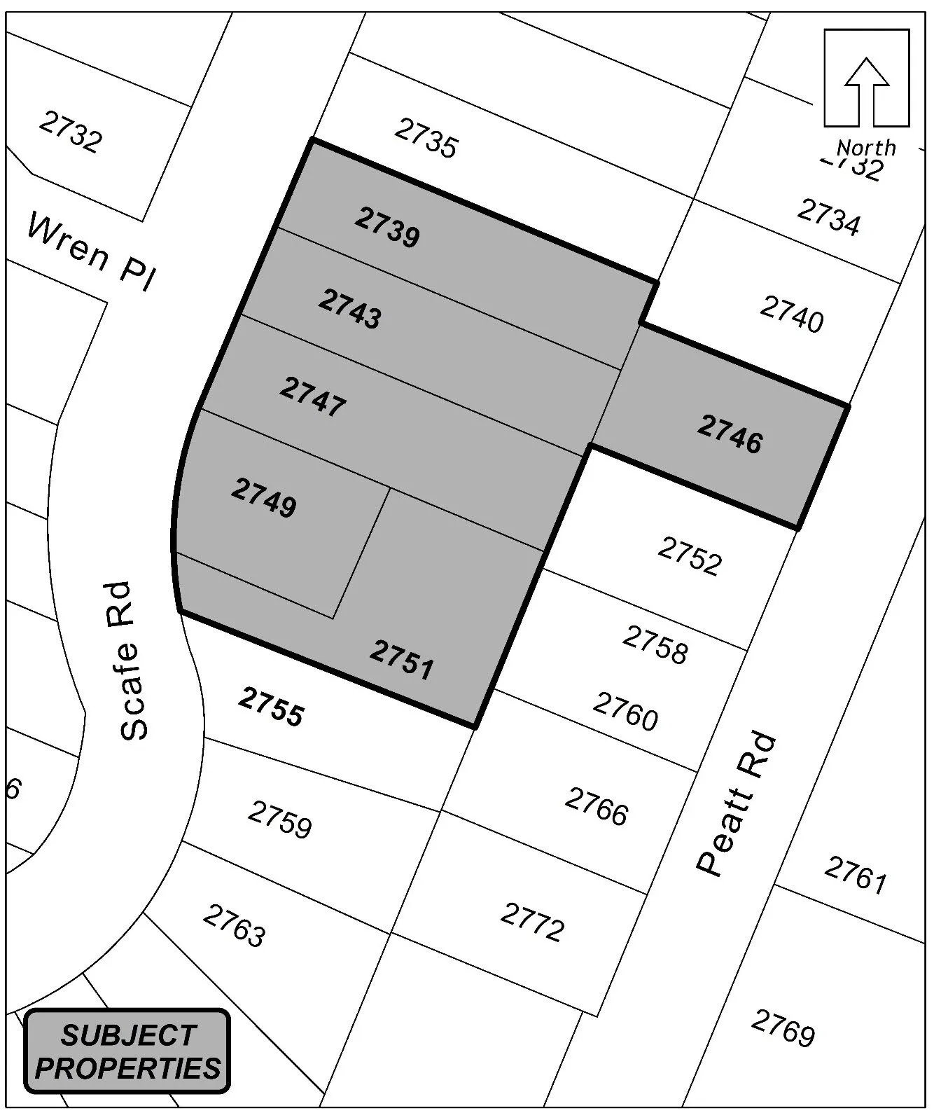 Additional map/diagram related to the public notice