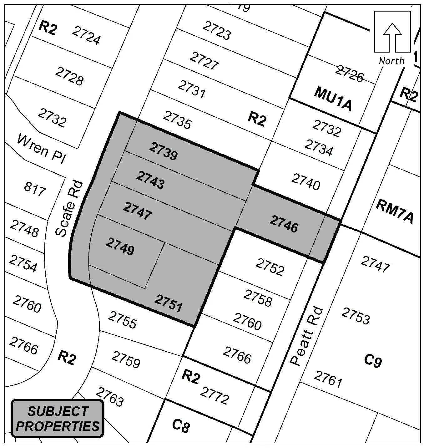 Schedule A map