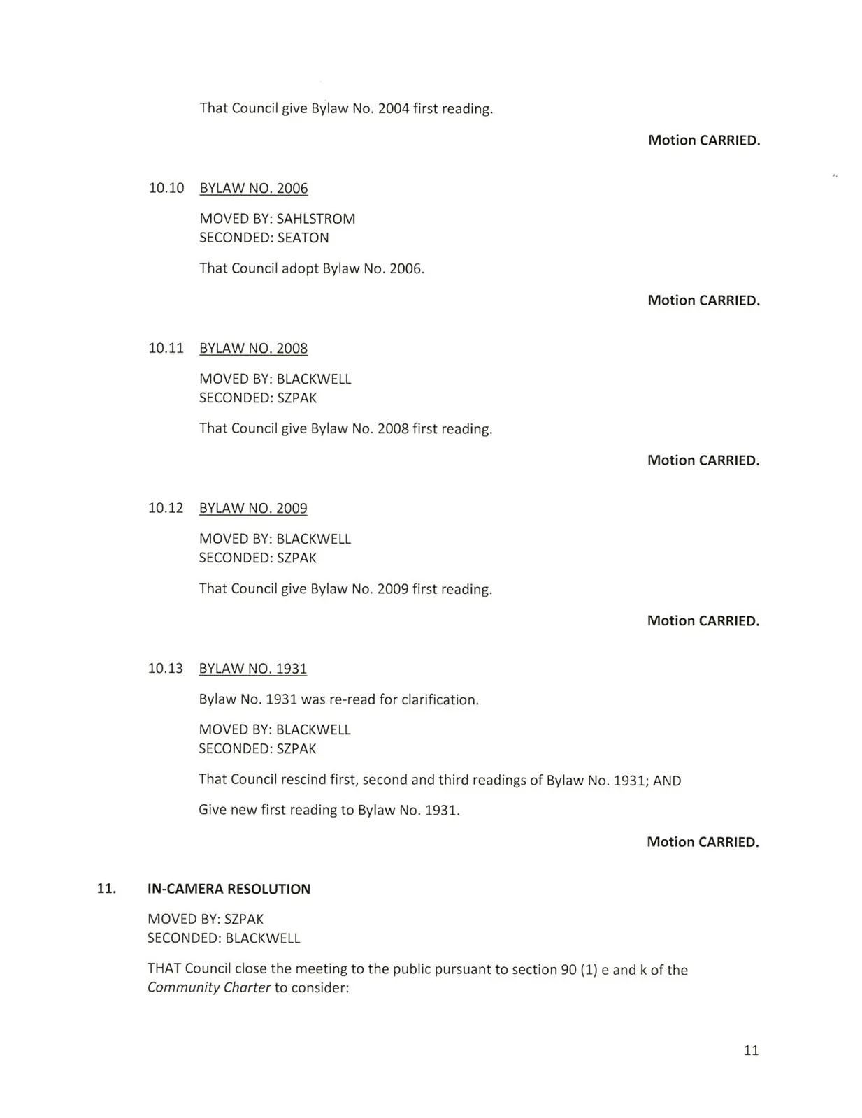 Schedule B (Replacement Schedule “E” showing Area 5 – Multi-Family)