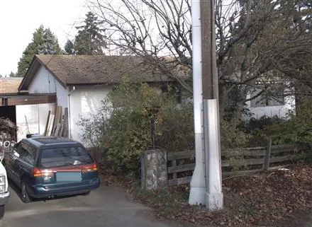 Photo of house prior to demolition (BC Assessment)