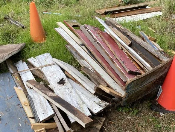 Sample A03B — Stucco (Stock Pile) — Hazardous Material: Silica