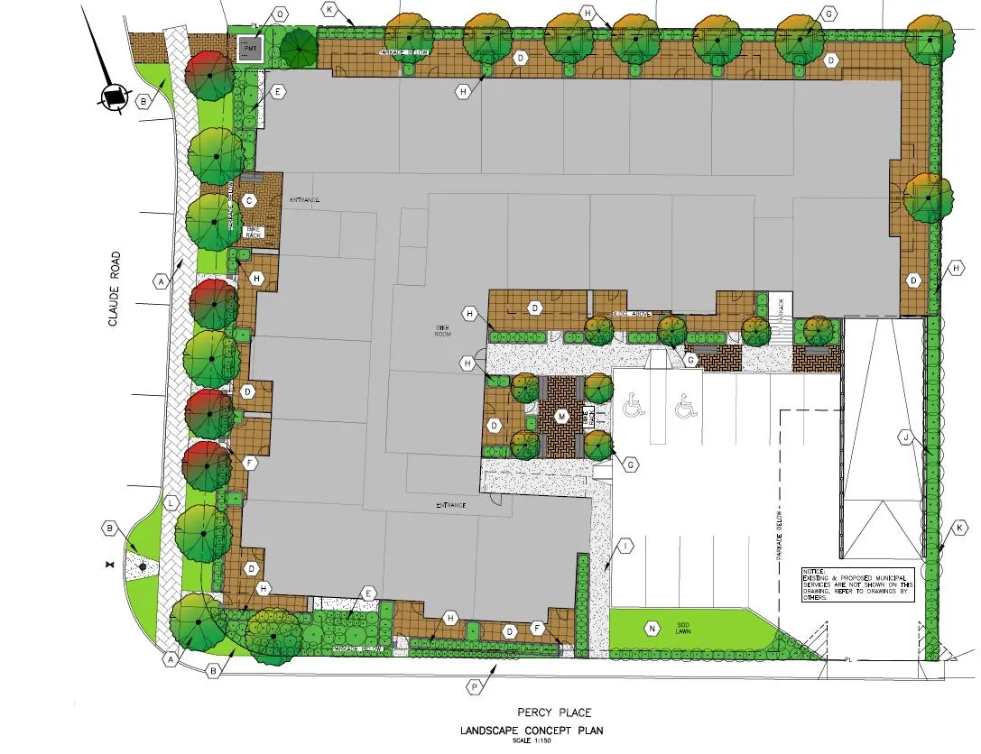 Proposed layout