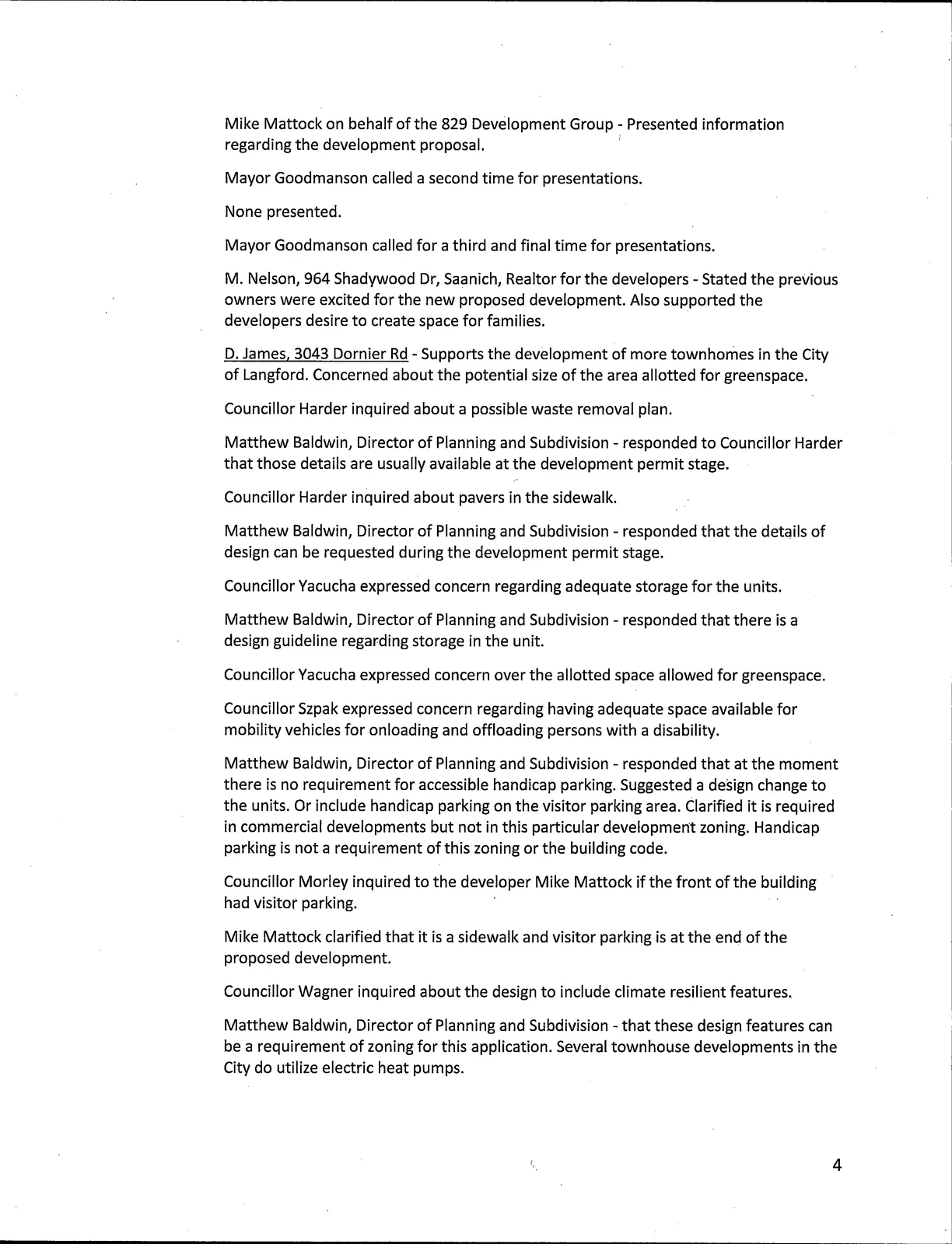 scan of page 3 of the Council Minutes