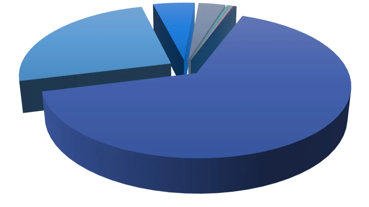 2024 Collisions pie chart — Collision Non-Injury 76%, Collision Injury 24%, Collision Fatal 0%