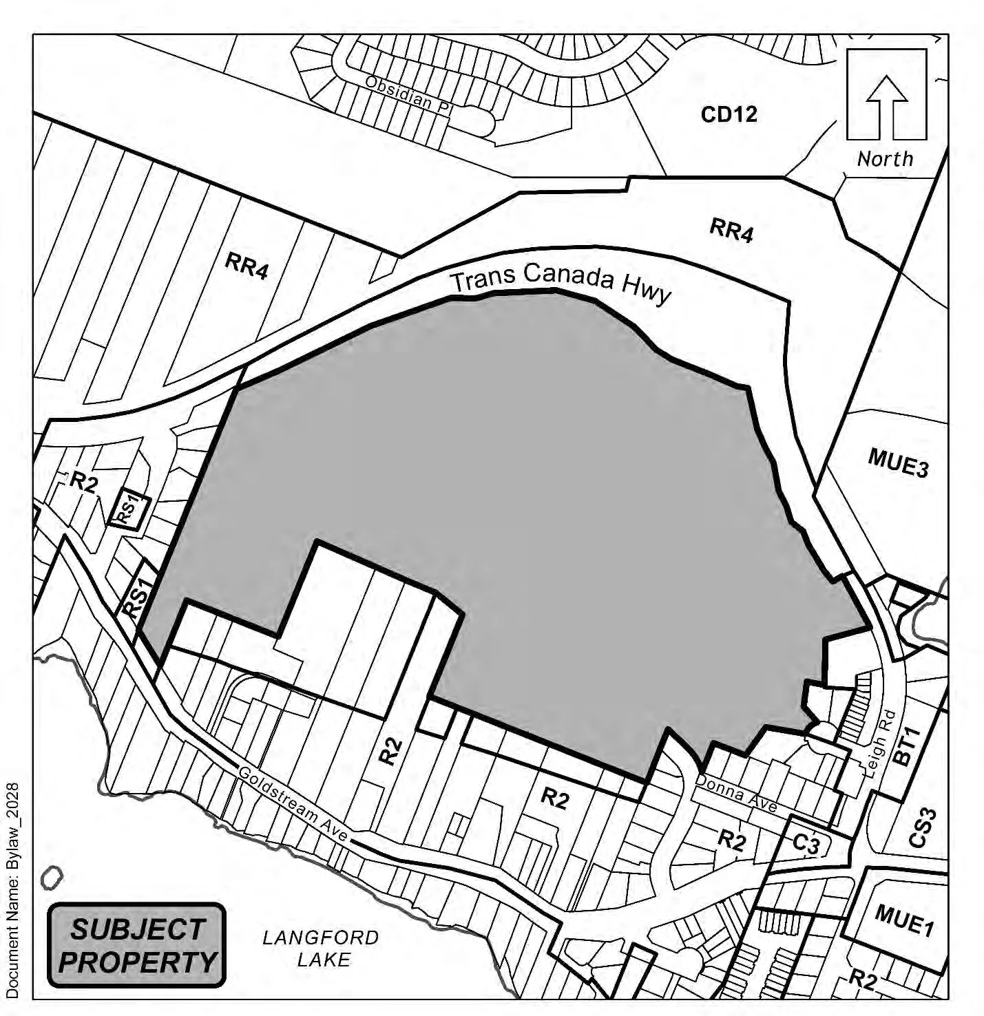 Schedule A map