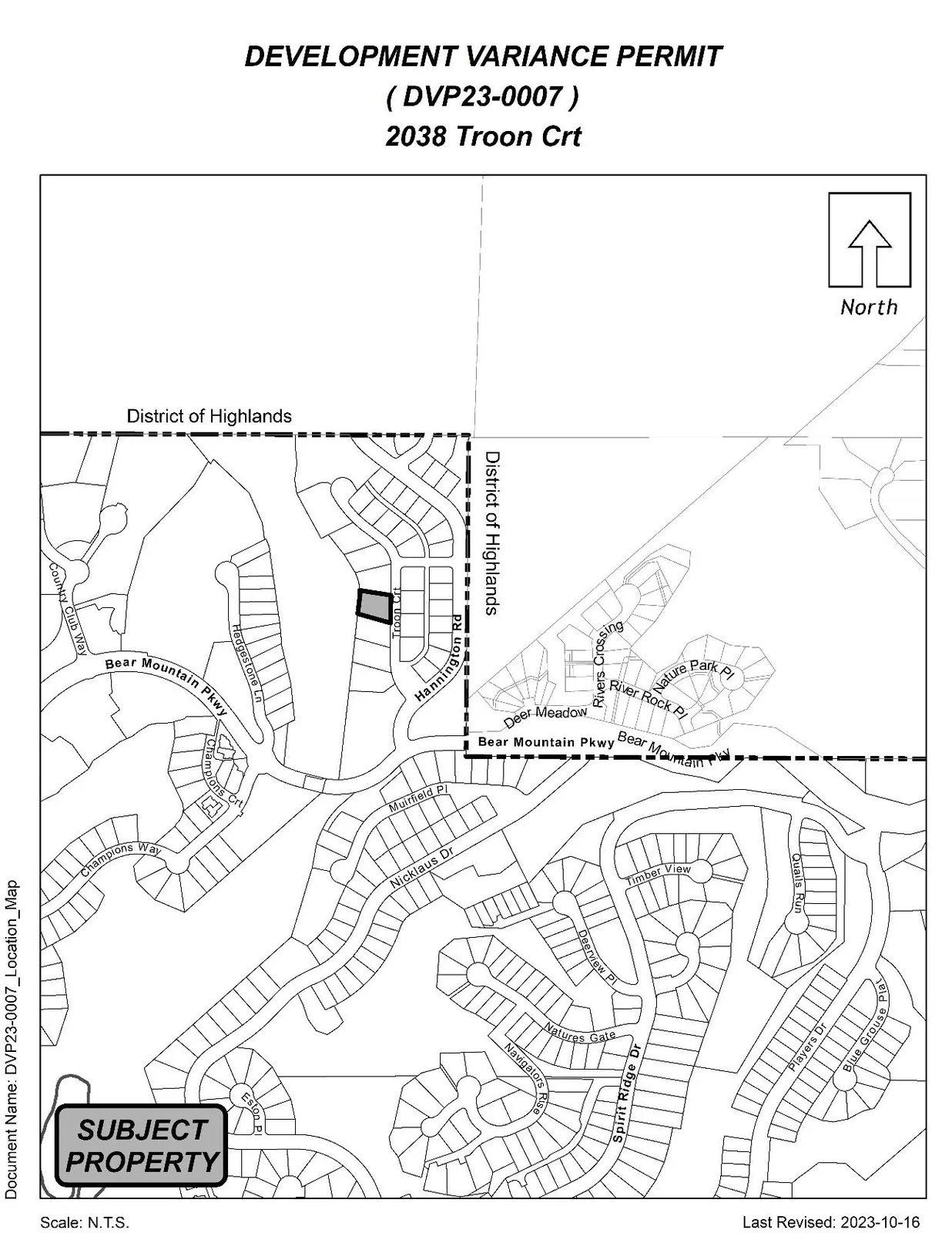 Site plan drawing and data box