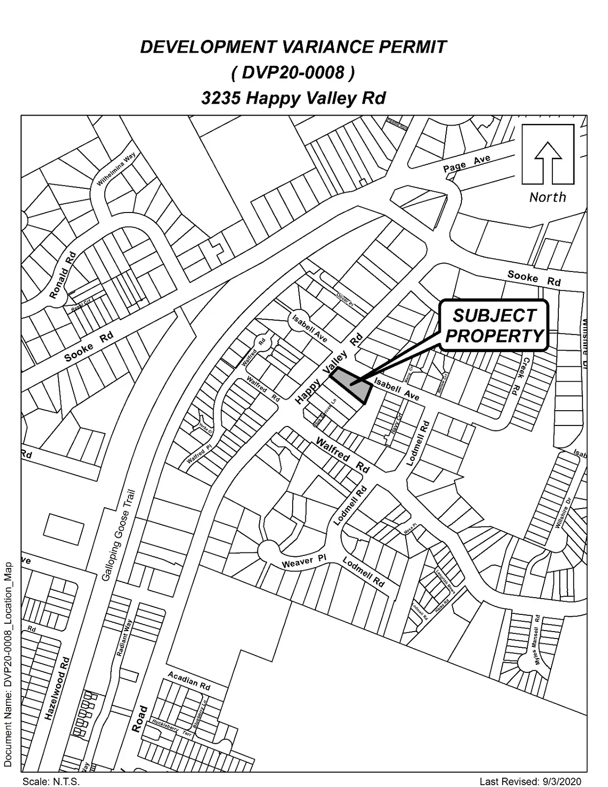 Additional site/plan image related to proposed variances