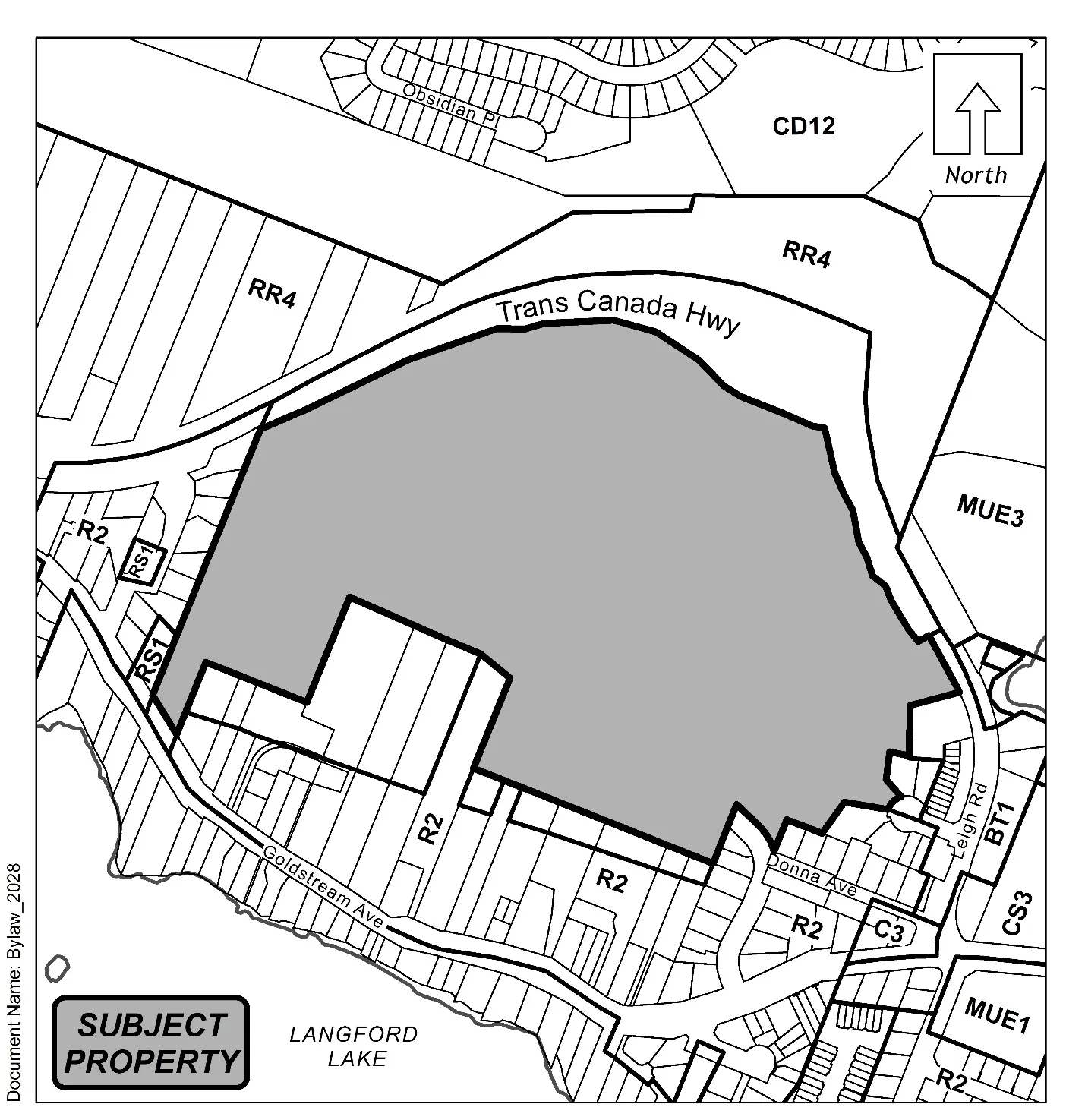 Schedule A map