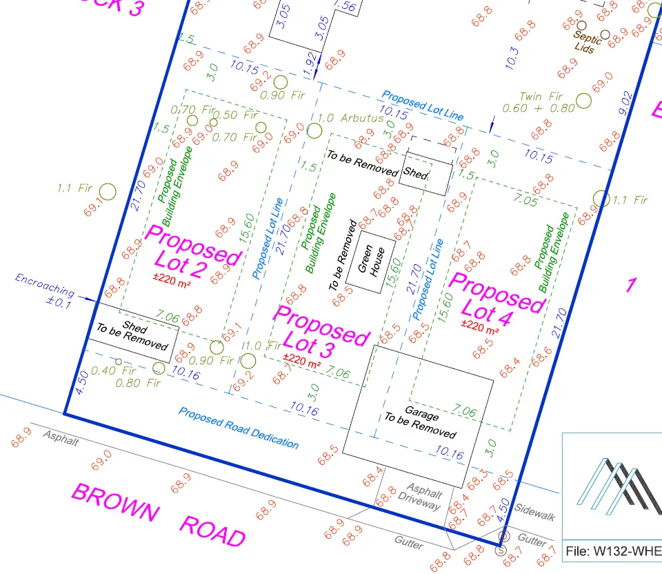 Title slide — 1029 Marwood Avenue REZONING PROPOSAL FOR A 3 LOT RESIDENTIAL SUBDIVISION