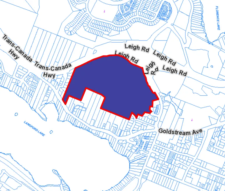 Proposed Buildings and Parking Lot — site plan showing Subject Road and building layouts