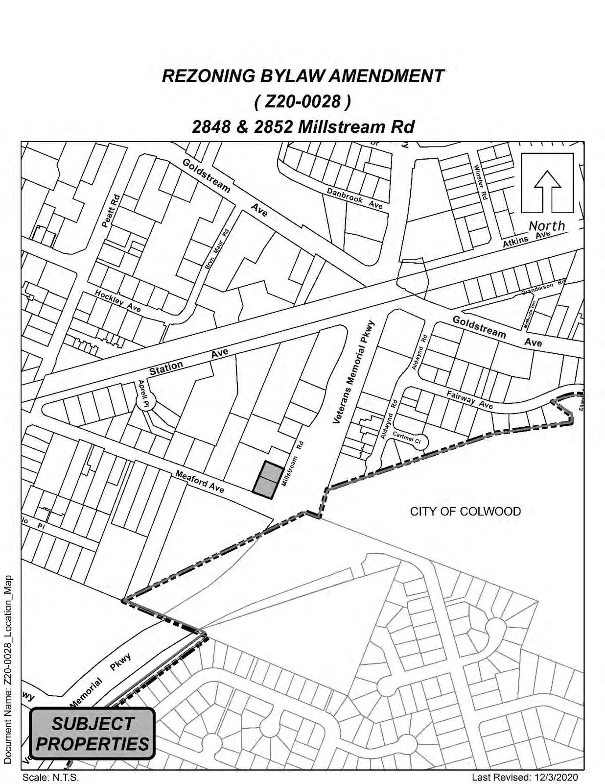 Appendix A document/map