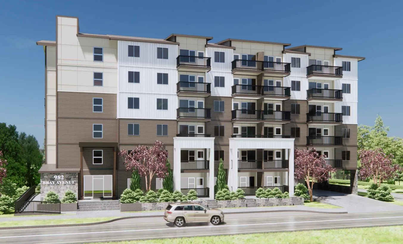 Additional building rendering