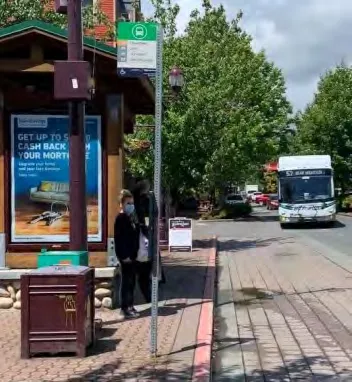 Bus shelter design example