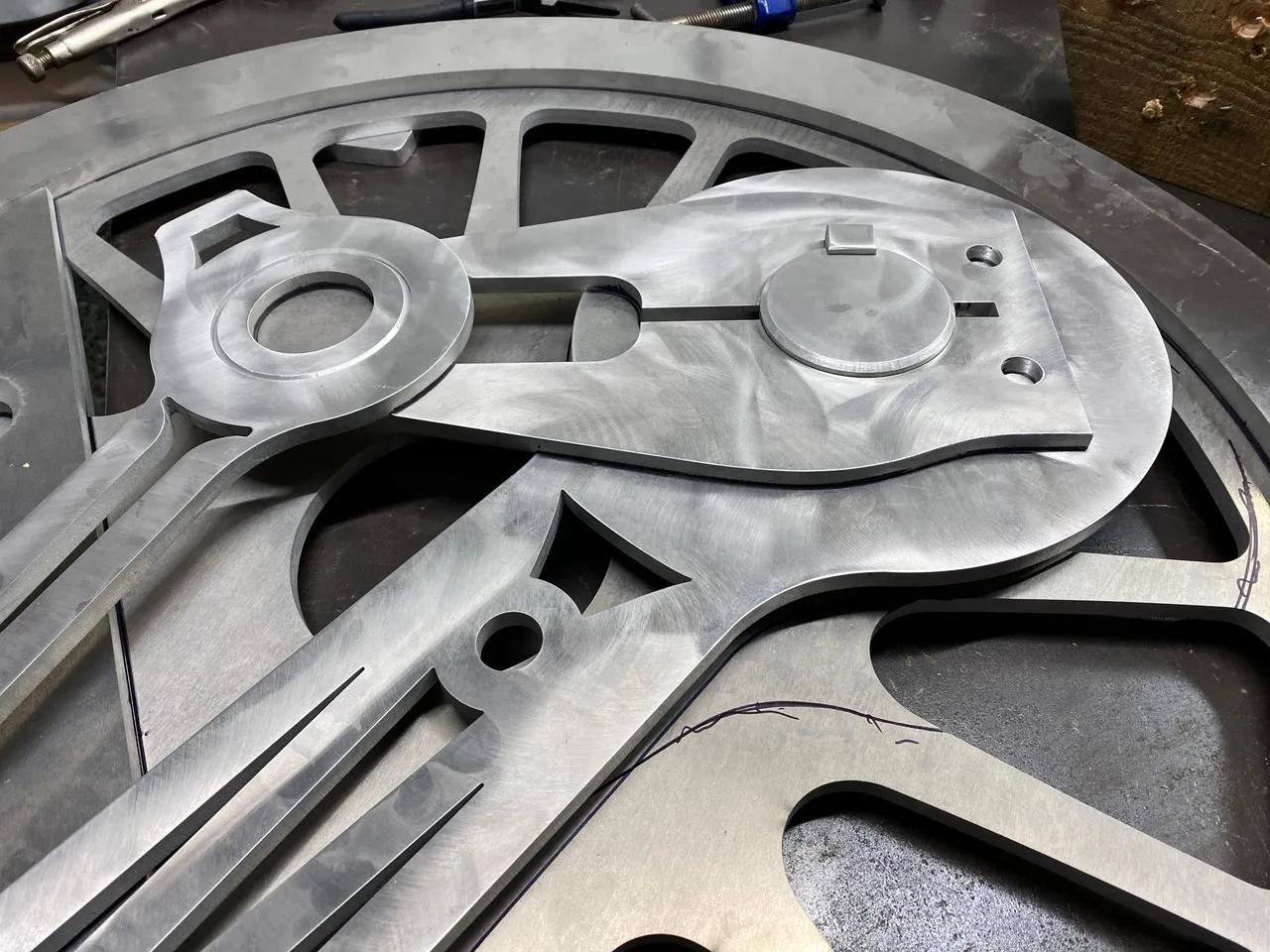Photo of proposed Rail Train Bumper/Wheel Stop public art (Schedule A)