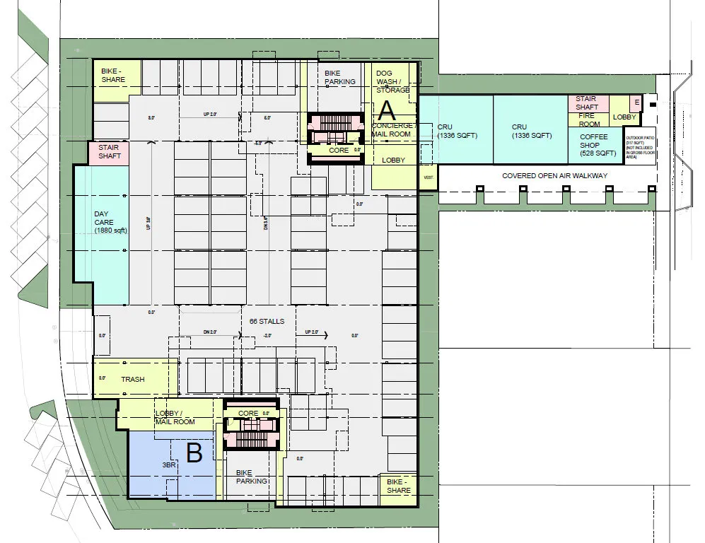 Site plan — Ground Level