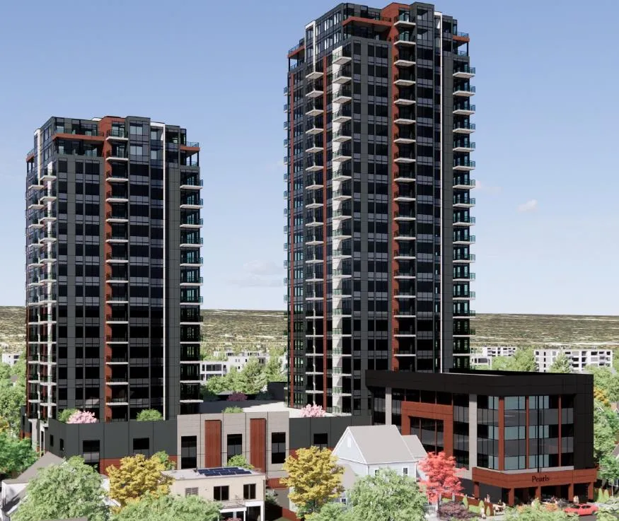 Rendering — View from Peatt Road