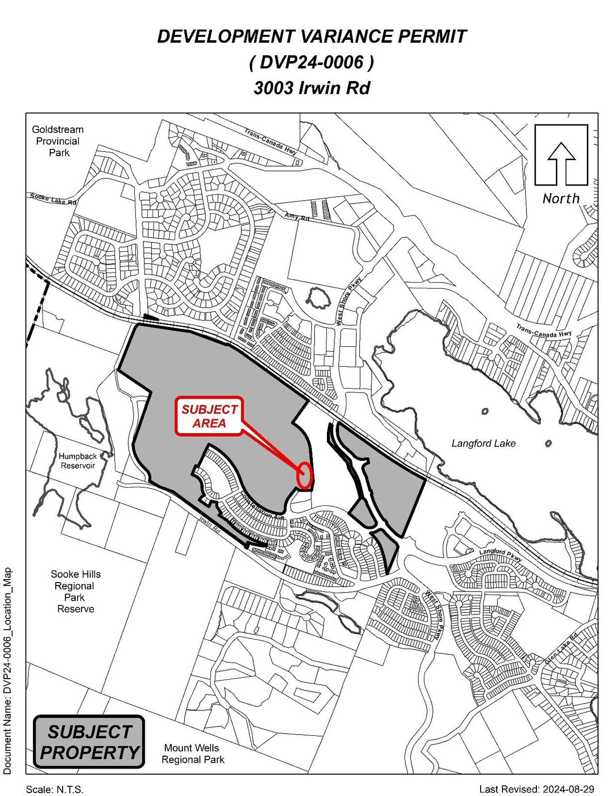 Proposed location - alternate view/inset