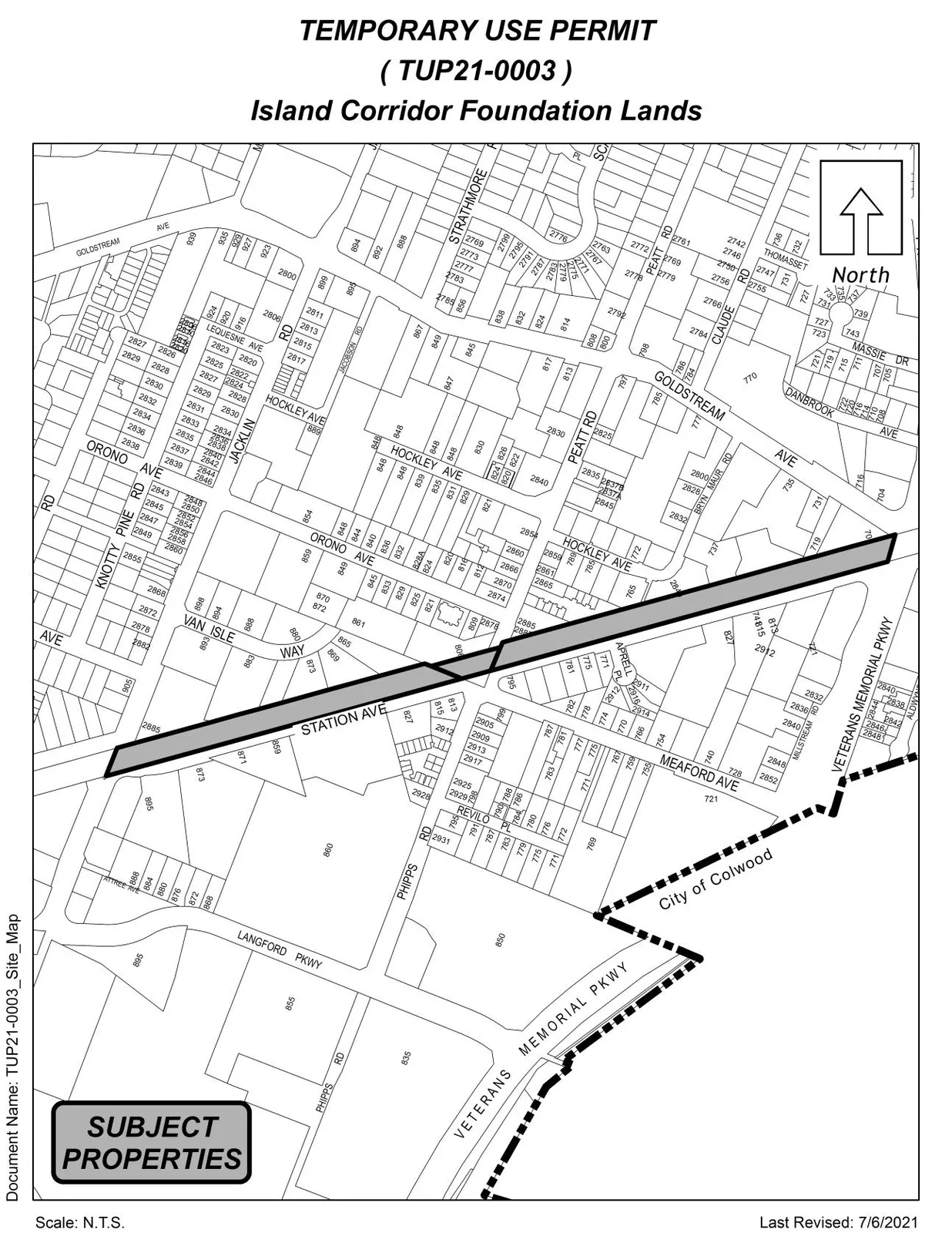 Additional site map