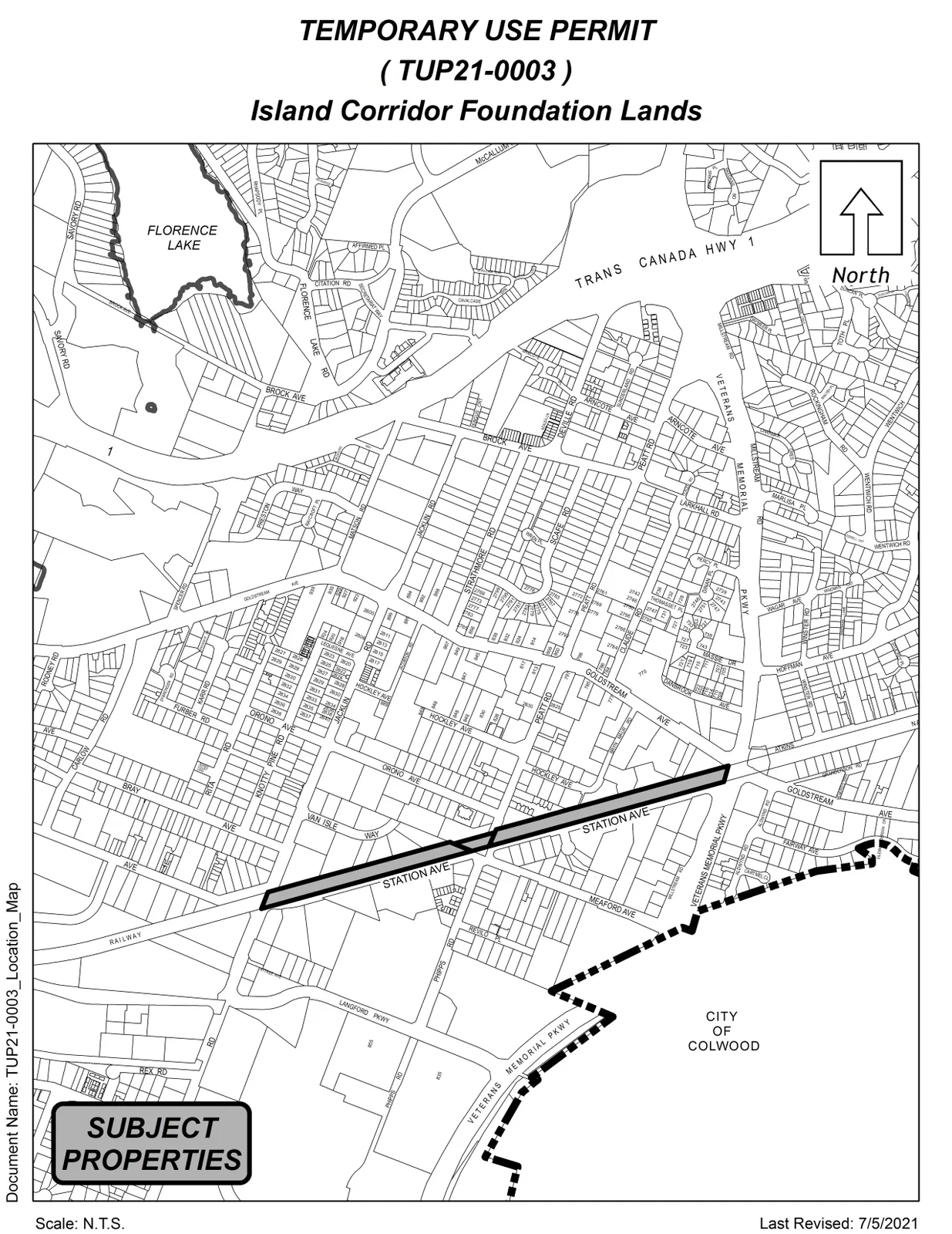 Additional location map