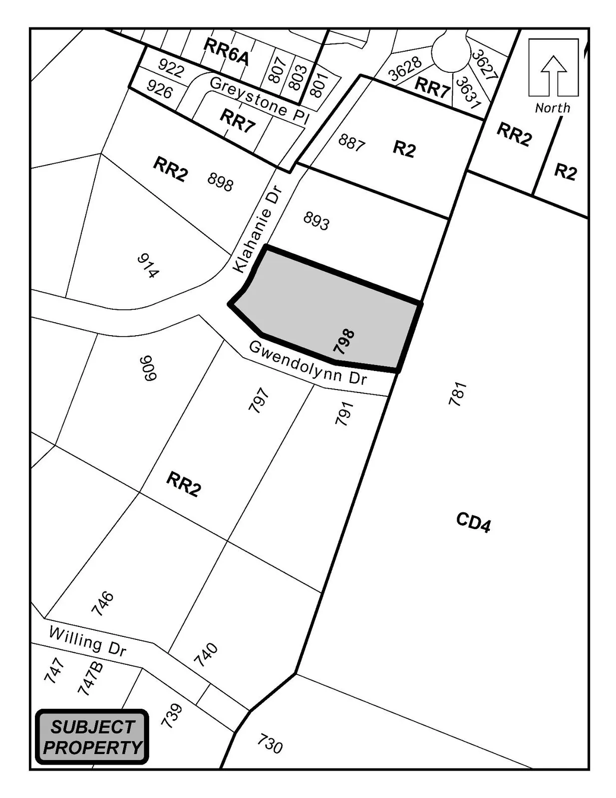 Schedule A map