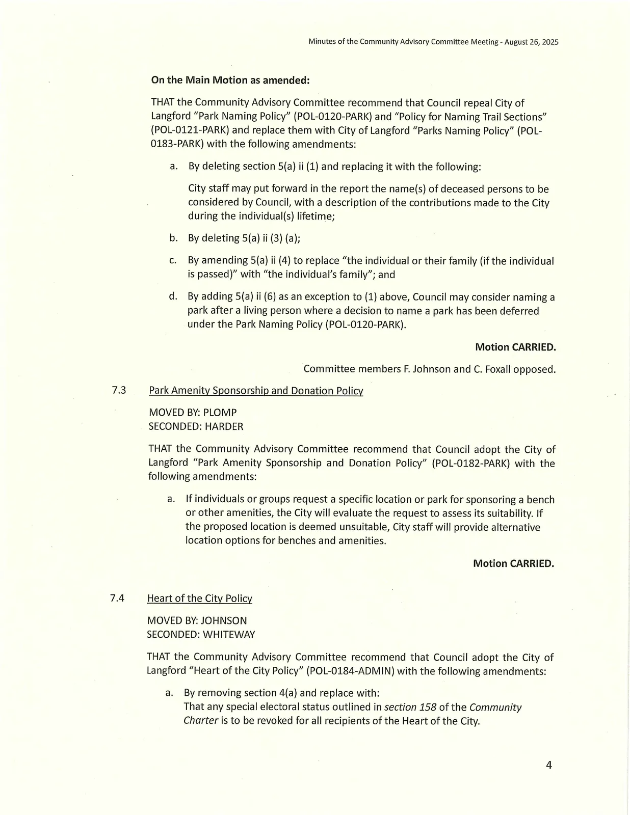 Page 4 of meeting minutes