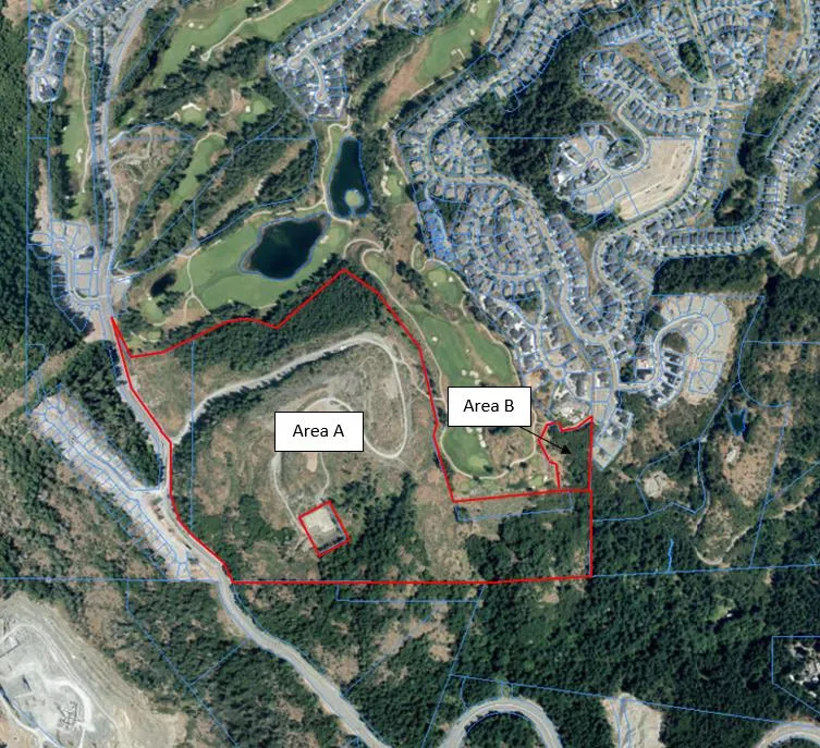 Where it is: Bear Mountain and Champions Way zoning changes