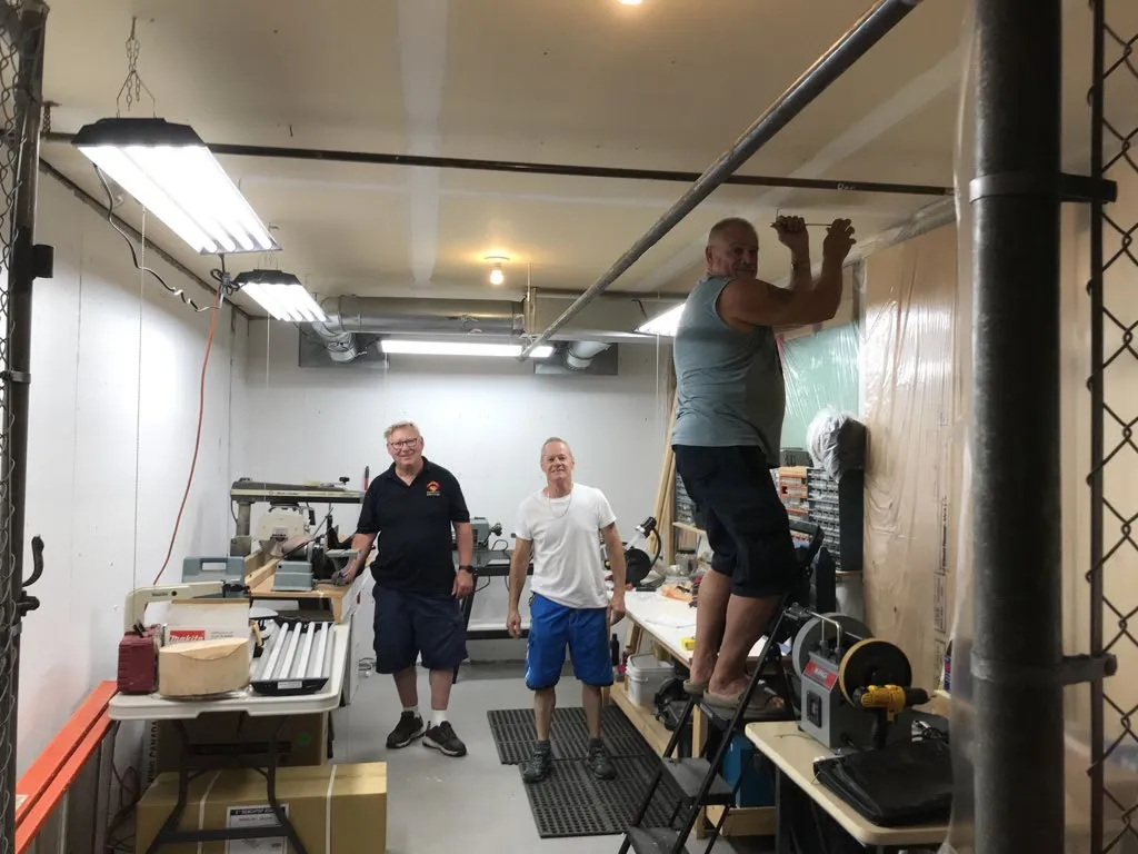 Photo — East Shore Men’s Shed repurposed old schoolhouse (image 1)