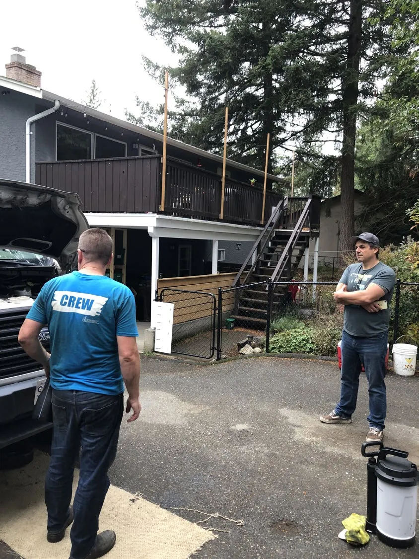 Photo — Burnette Street Men’s Shed (Maple Ridge) and birdhouse kits provided to Baillie House