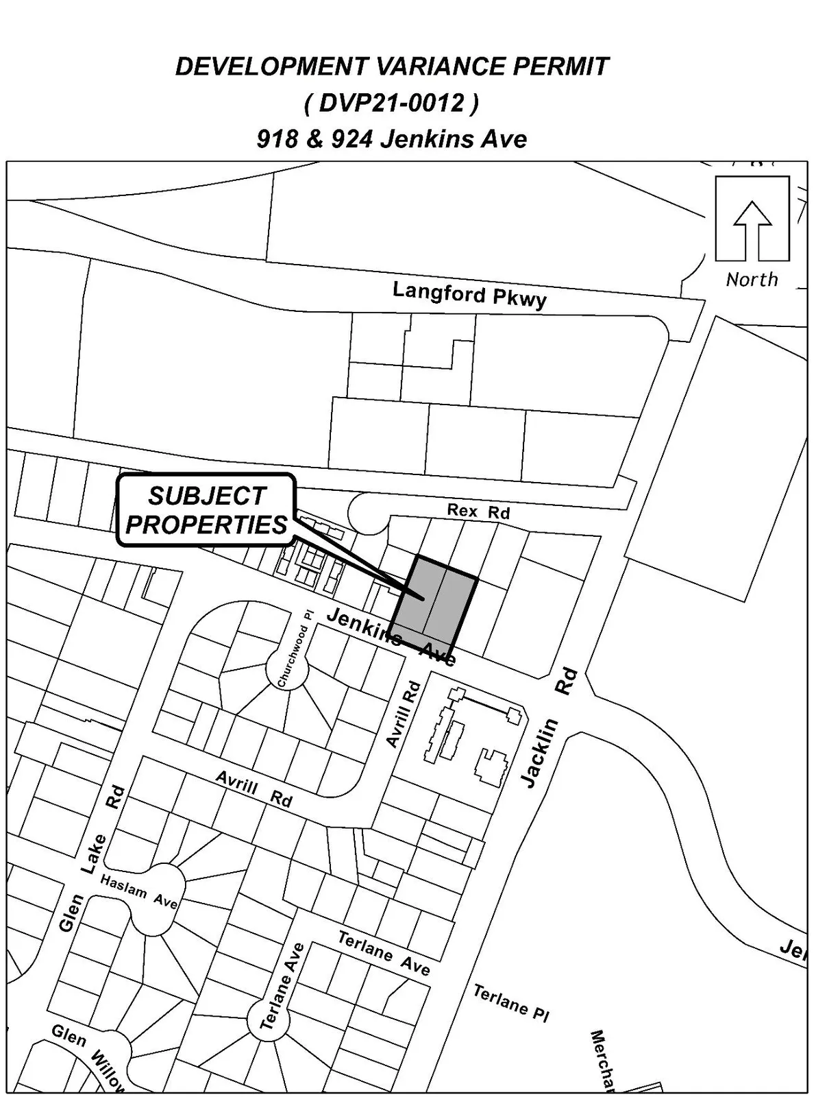 Where it is: 918 and 924 Jenkins Avenue variances