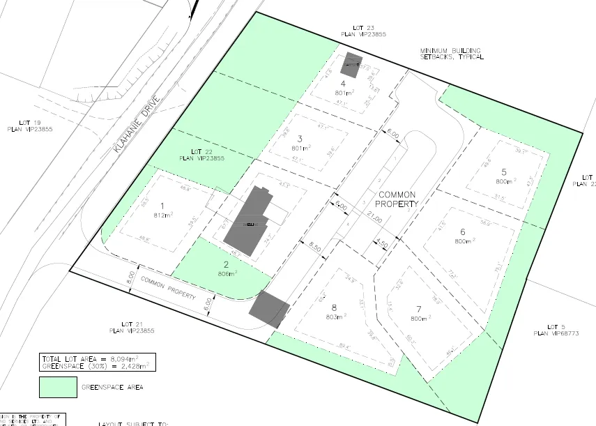 Original open space proposal
