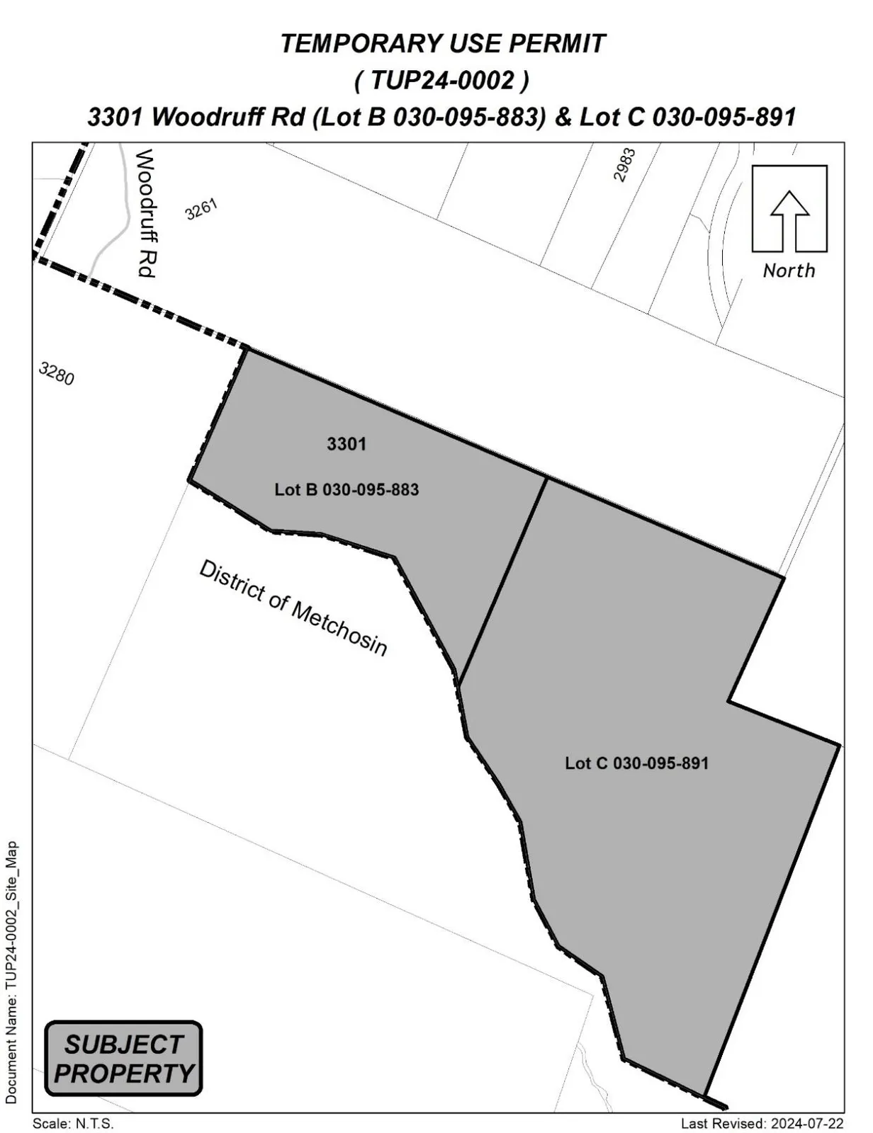 Photo / Figure 3: Current operations at 2207 Millstream Road