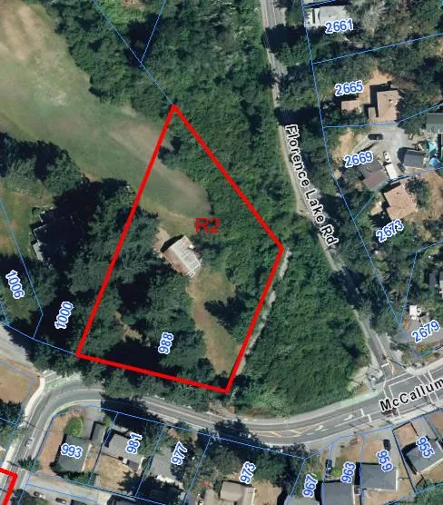 City map / aerial showing property boundary (Figure 1: Subject Property)