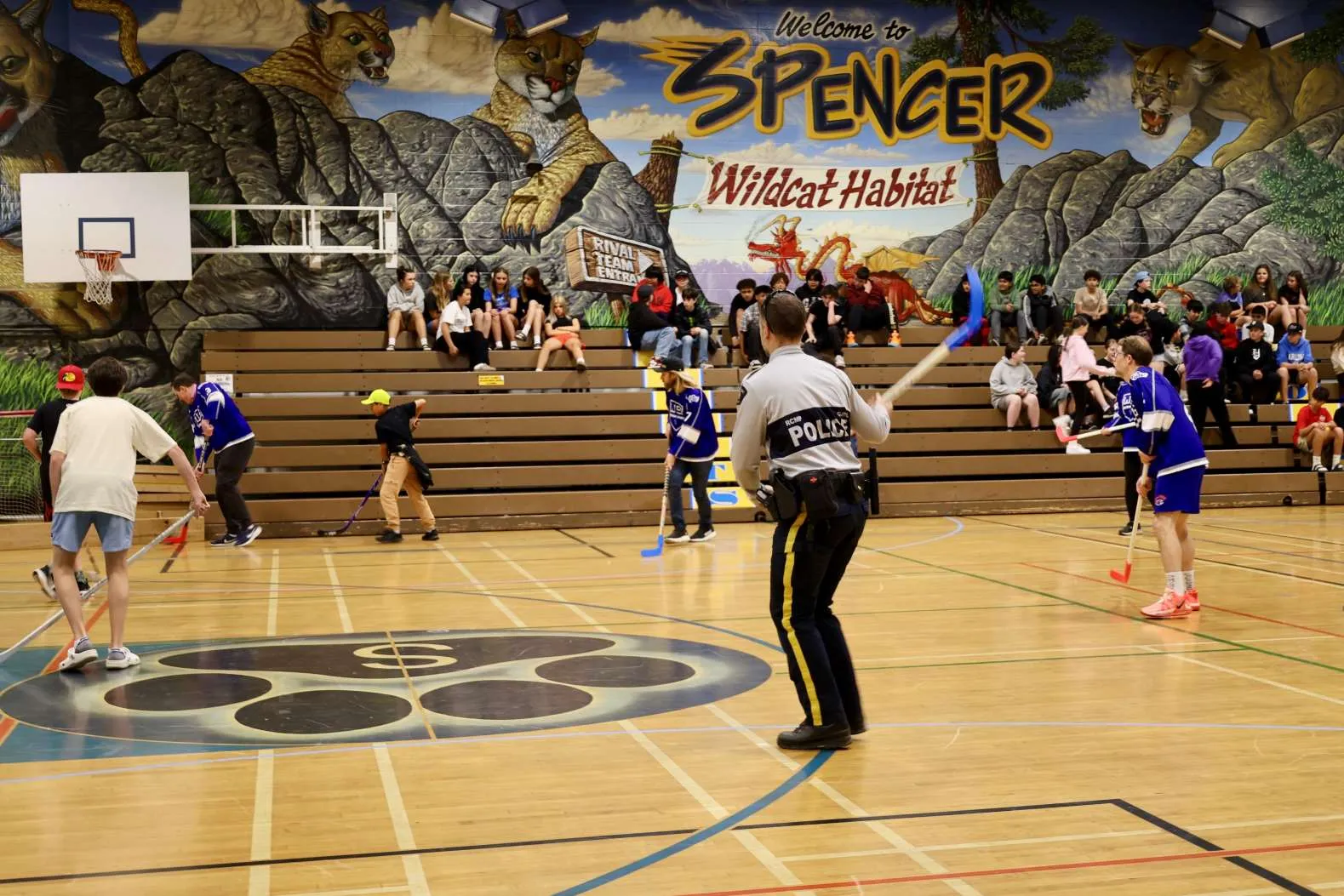 youth engagement — lunchtime sports photo