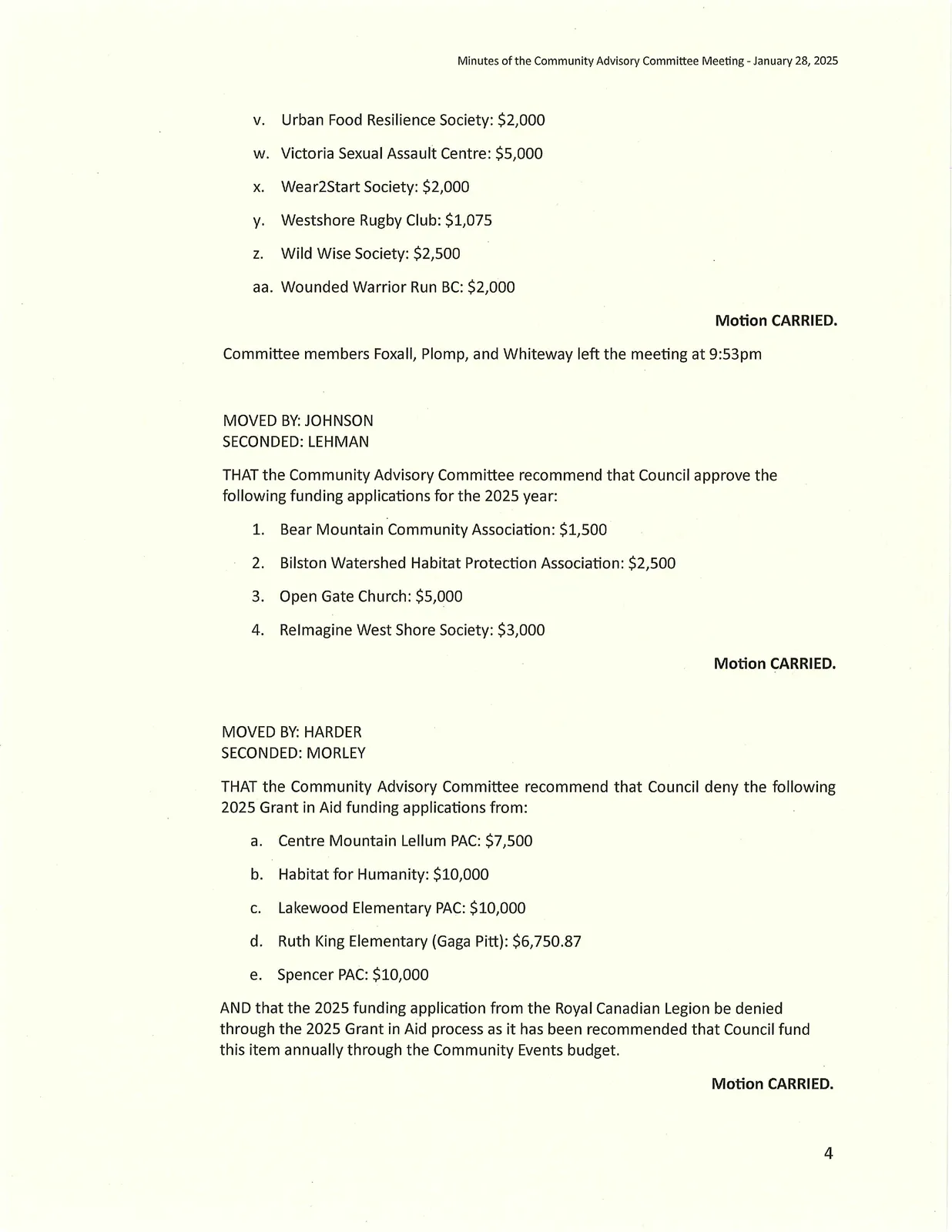 Page 4 scanned minutes