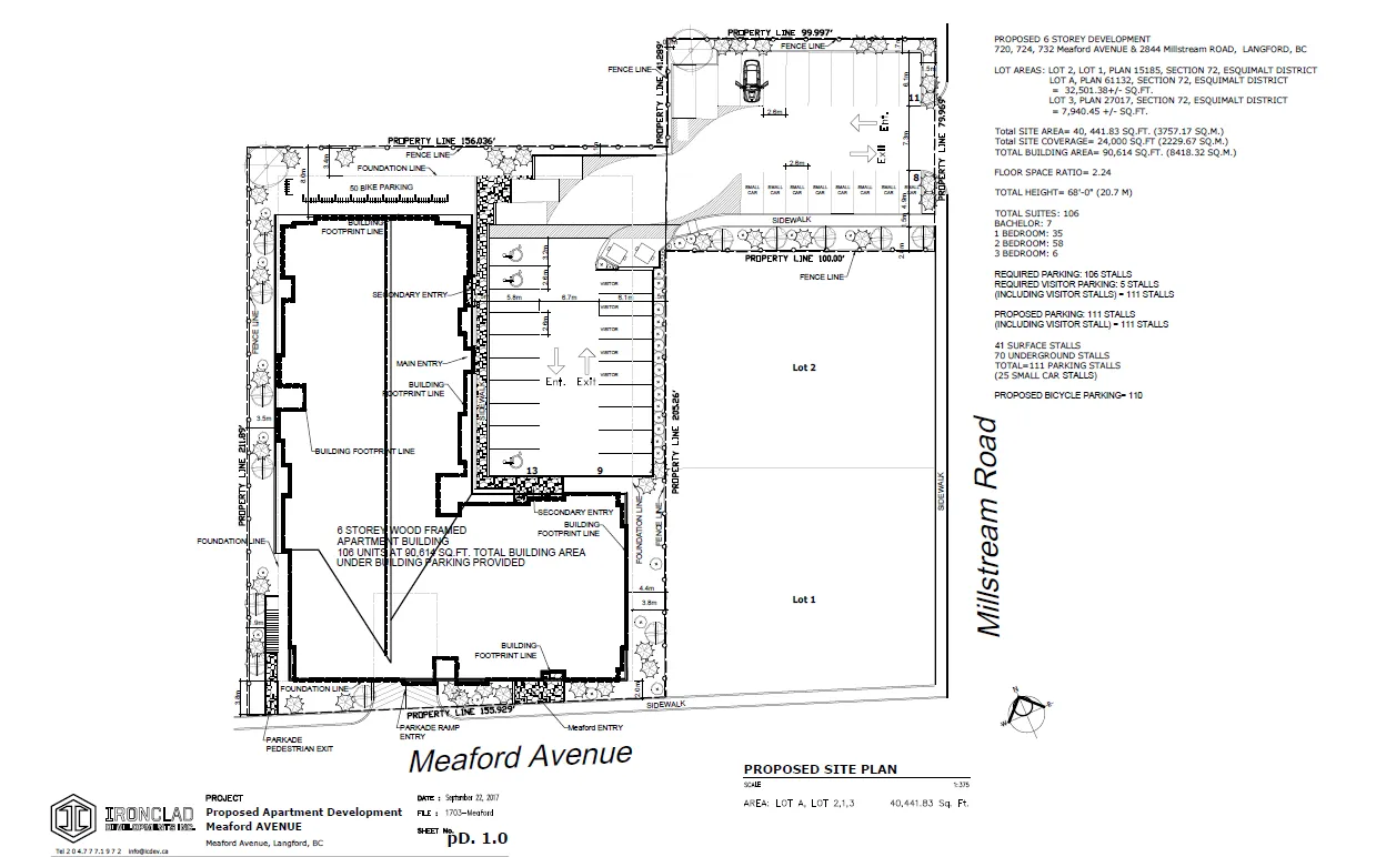 Landscaping plan