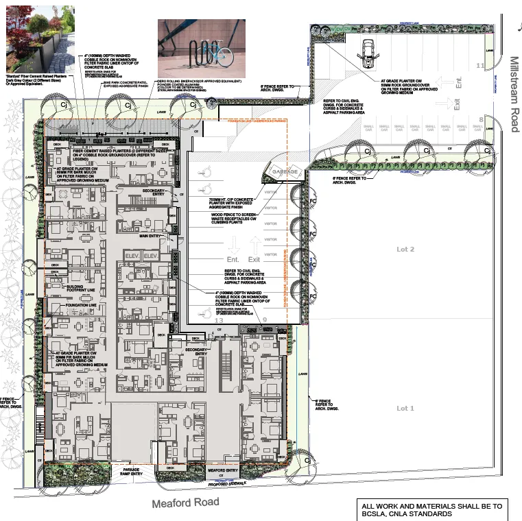 Underground parking plan