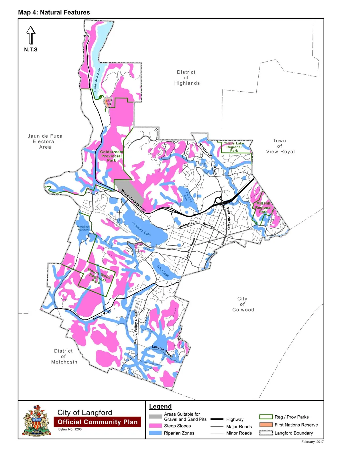 Schedule D - Map 4: Natural Features